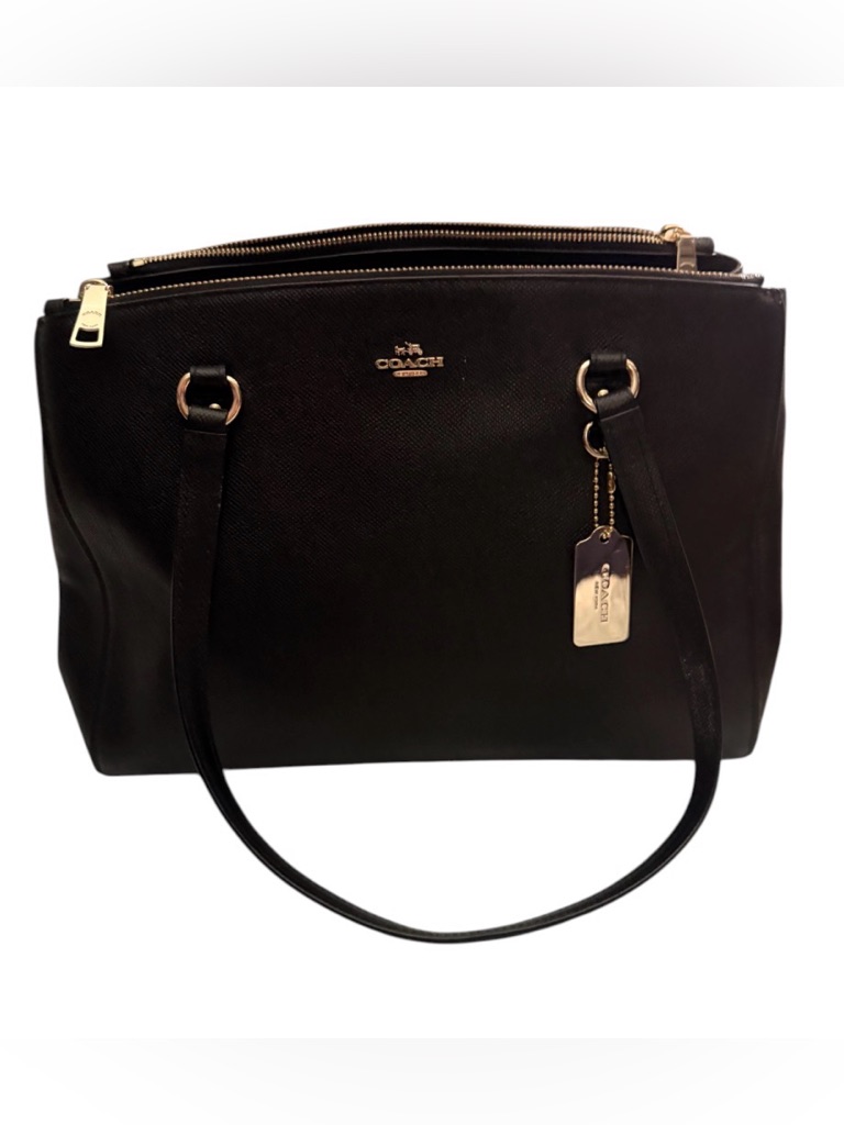 Coach Stanton Carryall Leather Bag Without The Crossbody Strap Preowned